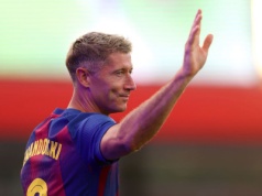 Barcelona urządziła demolkę, Lewandowski zabrał głos. Tylko dwa zdania