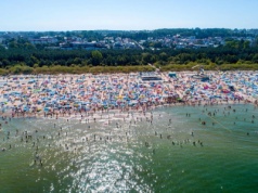 Temperatura wody w Bałtyku i jeziorach. Tu ma blisko 23 stopnie. Tak wyglądają aktualne pomiary