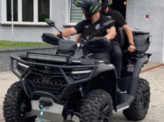 OSP Henryków z nowym quadem ratowniczym CF MOTO CForce 850 Touring