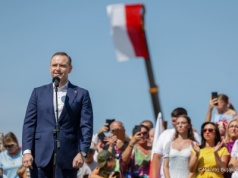Nawrocki dostał tam 94,66 proc. głosów. W planach wizyta. 