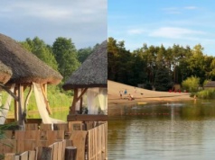 Rajski klimat tylko 18 km od Łodzi. Tu odpoczniesz na urokliwej plaży lub w wodnych altanach