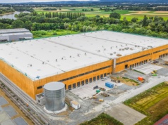 Centrum logistyczne w całości z drewna. Będzie największe w Europie