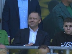 Pokazali, co Nawrocki krzyczał razem z kibicami