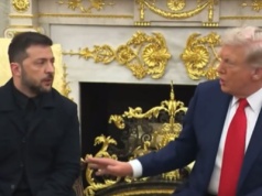 Zełenski wręcza list Trumpowi : „To nie dla ciebie”