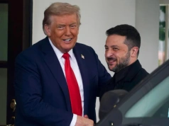 Zełenski przekazał Trumpowi symboliczny prezent