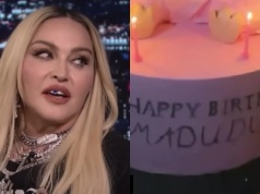 Madonna całkowicie odpięła wrotki na 67. urodzinach. Szok, jak wyglądał jej tort