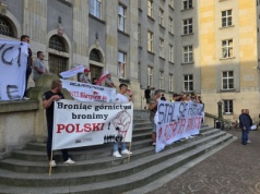 Boją się o dalsze losy górnictwa i hutnictwa. Stąd protest