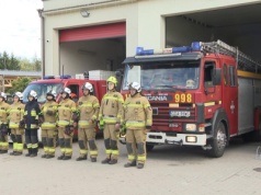 W całym kraju zawyły syreny. Oddano hołd zmarłemu strażakowi