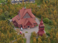 Szwedzki kościół w całości przeniesiony do nowego centrum