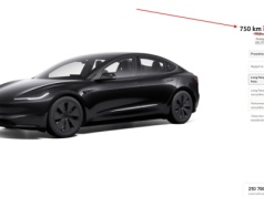 Tesla Model 3 LR RWD (Highland) z baterią LG5M 82-84 kWh pojawiła się w Niemczech. Zasięg 750 jedn. WLTP, dostawy wkrótce