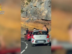 Guardia Civil ukarała turystów za niebezpieczną jazdę po Teide