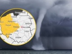 Trąby wodne na Bałtyku, burze i silny wiatr. IMGW ostrzega