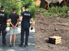 Kędzierzyn-Koźle: policja złapała gagatka odpowiedzialnego za pożar lasu wzniecony fajerwerkami