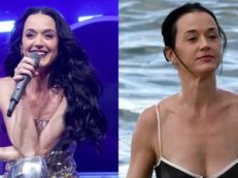 Katy Perry prezentuje wyrzeźbiony brzuch, wygrzewając się w bikini na plaży w Miami