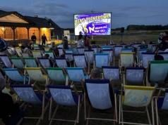 Kino plenerowe RDN w gminie Radgoszcz [ZDJĘCIA]