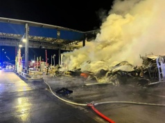 Tragiczny wypadek na A2. Ciężarówka w ogniu, kierowca nie zdołał uciec