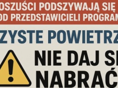 Oszuści podszywają się pod przedstawicieli programu 
