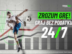 Promocja bukmacherska! Wygraj 14% więcej dzięki grze bez podatku w Totalbet!