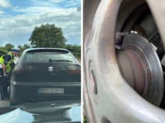 Seat w tragicznym stanie zatrzymany w Lublinie. Brak hamulców, katalizatora i zużyte opony