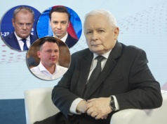 Jarosław Kaczyński mówi o współpracy Tuska i Konfederacji. 