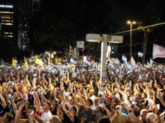 Protesty w Izraelu. Setki tysięcy ludzi na ulicach
