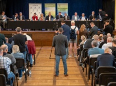Konferencja ministra rolnictwa na Żuławach