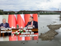 Kolejne rekordy suszy i poziomu wody w Wiśle bez zaangażowania polityków