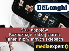 Ekspres Delonghi w wybornej cenie. Można pochwalić Media Expert