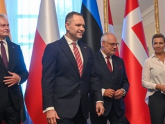 Nawrocki spotkał się z liderami państw bałtyckich i premier Danii. Dołączył Zełenski