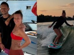 RZADKI WIDOK: Magdalena Boczarska i Mateusz Banasiuk szaleją na Mazurach