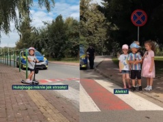 Policja zrobiła film edukacyjny dla dzieci. Wprowadza je w błąd: takie przepisy nie istnieją