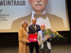 Leon Weintraub Honorowym Obywatelem Łodzi. Świadek historii odebrał klucze do miasta