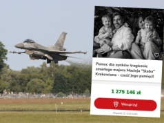 W zbiórce na rodzinę tragicznie zmarłego pilota zebrano ponad milion zł