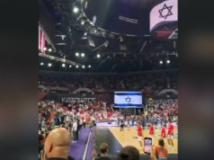 Hymn Izraela wygwizdany w katowickim Spodku