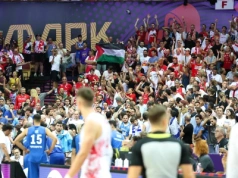 Mocne sceny w meczu Polska – Izrael. „Gotowało się” na trybunach w Spodku