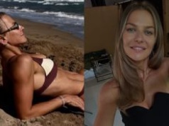 Anna Lewandowska rozpala zmysły internautów, okupując plażę w samym BIKINI
