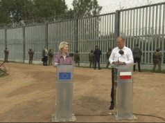 Spotkanie Tusk-von der Leyen na granicy z Białorusią. 