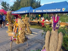 Dożynki w Przybiernowie. 