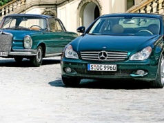 Mercedesy 220 SEb Coupé i CLS 500 – dzieli je ponad 40 lat, ale łączy zaskakująco wiele