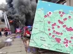 Hale produkcyjno-magazynowe w ogniu. Zobacz mapę!