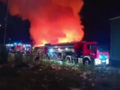 Potężny pożar na Lubelszczyźnie. Władze apelują do mieszkańców