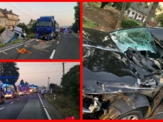 Niebezpieczna seria na trasie Brzesko–Nowy Sącz. Kolejny wypadek sparaliżował ruch