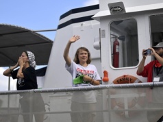 Flotylla z pomocą humanitarną dla Strefy Gazy musiała zawrócić do Hiszpanii. Na pokładzie Greta Thunberg