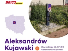 Nowa stacja ładowania AC ChargeIn w Aleksandrowie Kujawskim
