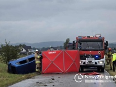Tragiczny wypadek w miejscowości Czekaj. Zginęła pasażerka pojazdu