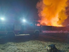 Najpierw opona, później silnik. Pechowy wyjazd OSP Wronów do pożaru