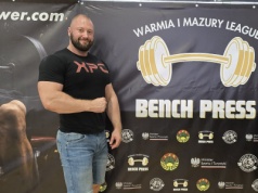 Karol Prawdzik wycisnął 220 kg. Mundurowy z Gołdapi z kolejnym triumfem