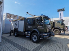 MSPO 2025. Nowy wóz dla wojskowych strażaków z Braniewa