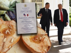 Tak wyglądał obiad Nawrockiego z Trumpem. Menu robi wrażenie!