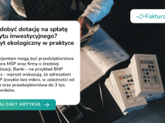 Jak zdobyć dotację na spłatę kredytu inwestycyjnego? Kredyt ekologiczny w praktyce